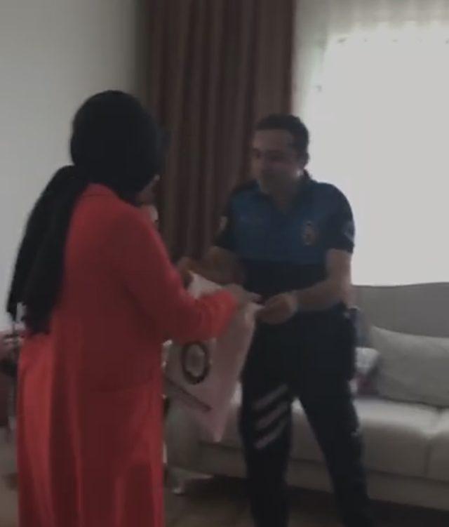 Şehit polis ailelerine ve gazilere bayram ziyareti 