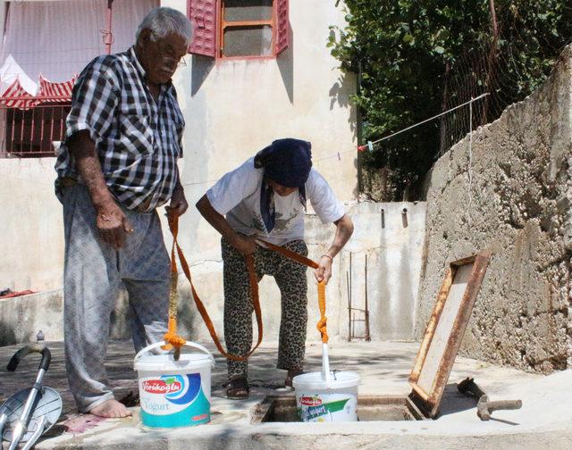 Bu mahallede tatil günleri su akmıyor