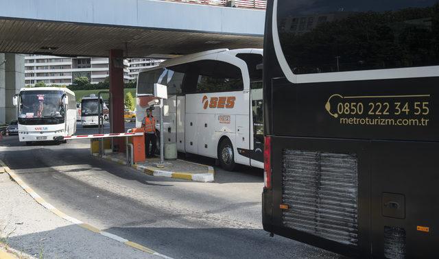 15 Temmuz Demokrasi Otogarı'nda bayram tatili dönüşleri sürüyor