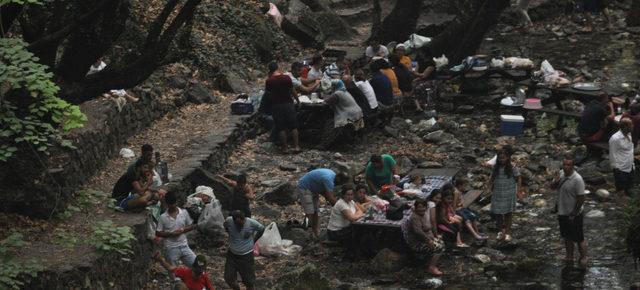 Ayazma, bayram tatili boyunca ziyaretçi akınına uğradı