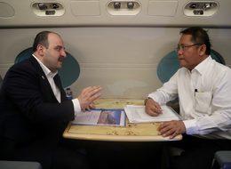 Türkiye-Endonezya: 41 bin feet yükseklikte diplomasi