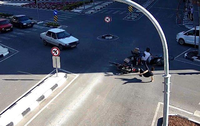 Trafik kazaları mobese kameralarına takıldı 3