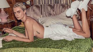 Cara Delevingne göğüsleriyle ilgili detay verdi