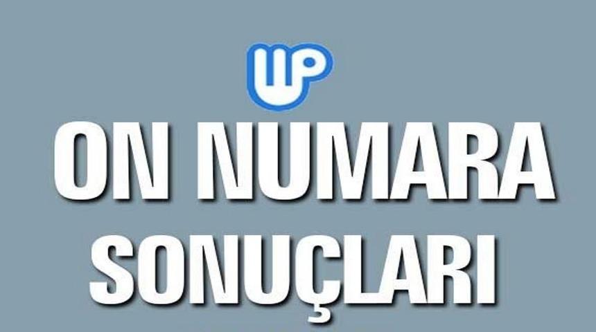 1 Ekim On Numara sonuçları: 10 bilen 1 kişi, 324 bin 406 lira ikramiye kazandı!