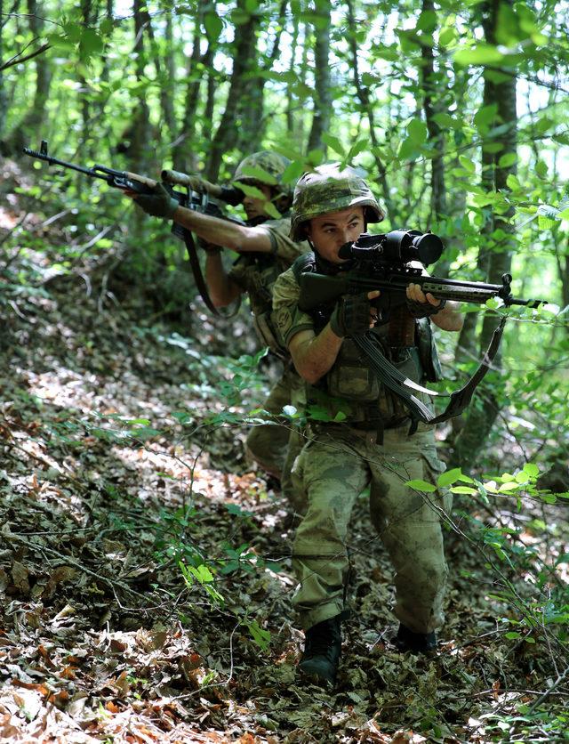 Karadeniz'de, PKK'nın kâbusu JÖH timleri iz sürüyor
