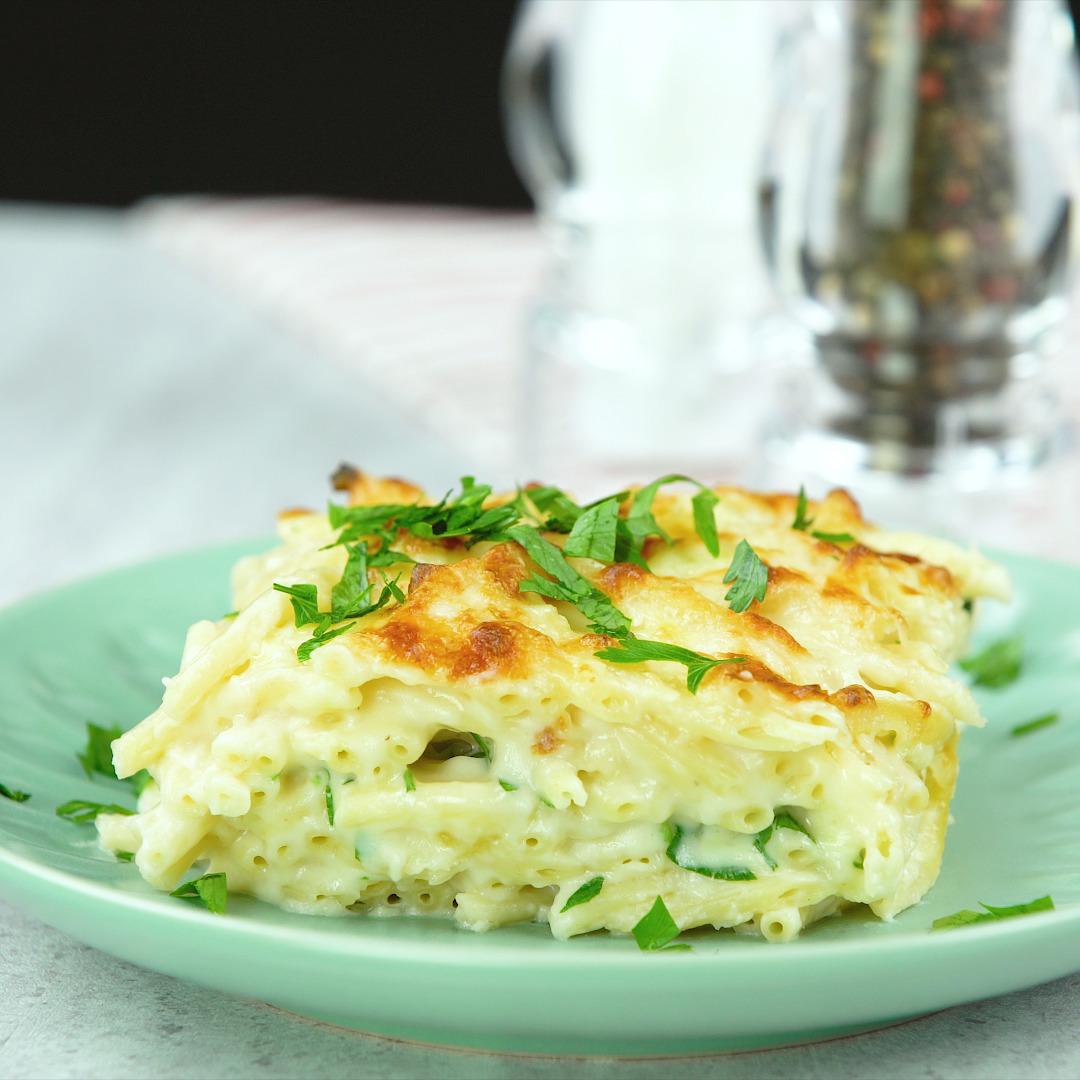 Bol Peynirli Fırın Makarna