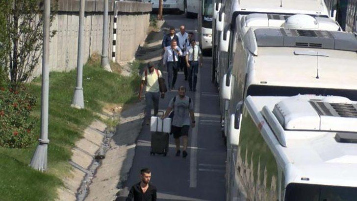 Bu sabah çekildi! Kuyruğun sonu görünmüyor  G5