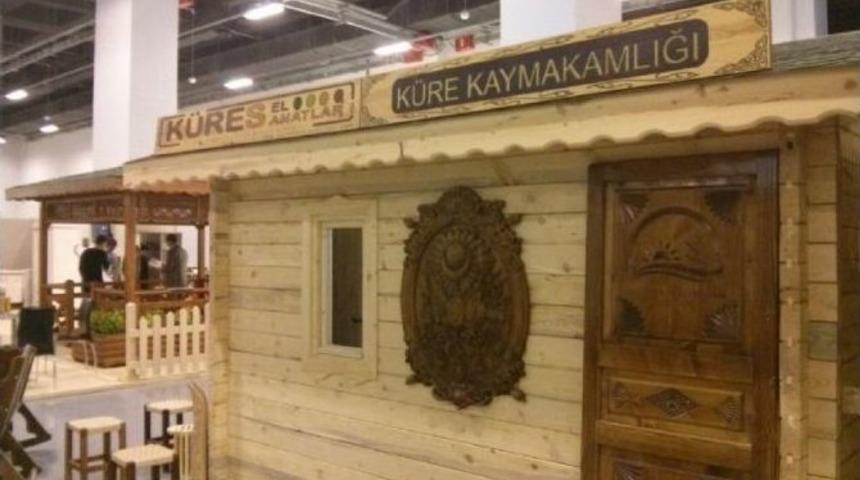 K&uuml;re Kaymakamlığı Yapıda Ahşap Fuarına Katıldı