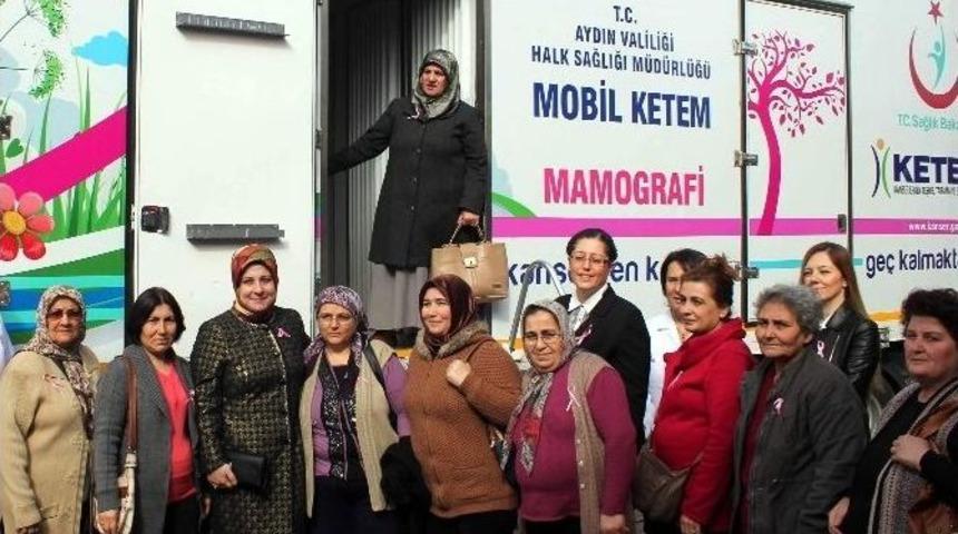 Mobil Ketem Aracı Nazilli’de Yoğun İlgi Görüyor