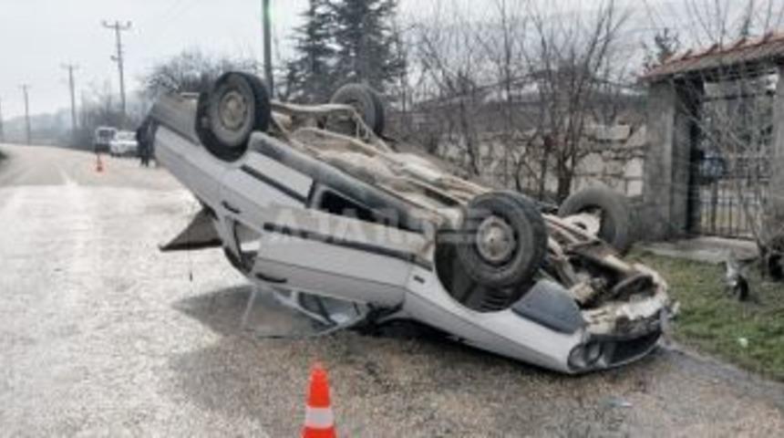 Elazığ&rsquo;da Trafik Kazası 2 Yaralı