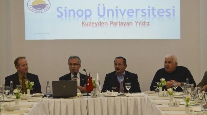 Rekt&ouml;r Bircan Muhtarlarla Bir Araya Geldi