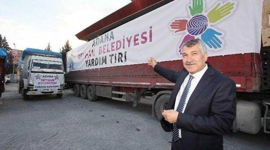 Seyhan Belediyesi&rsquo;nden Suriyeli M&uuml;ltecilere Yardım