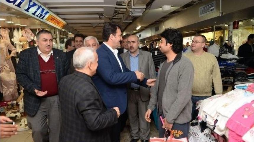 Başkan Dündar Esnafla Buluştu