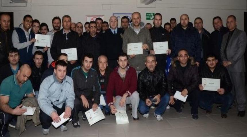 Kırklareli&rsquo;de 18.d&ouml;nem Polis Savunma Taktikleri Eğitimi Kursu Sona Erdi