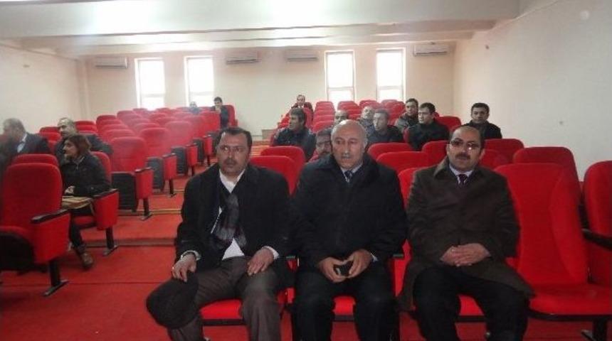 Muş&rsquo;ta &rsquo;kamu Personeli Y&ouml;netiminde Etik Anlayış İlkeleri&rsquo; Semineri