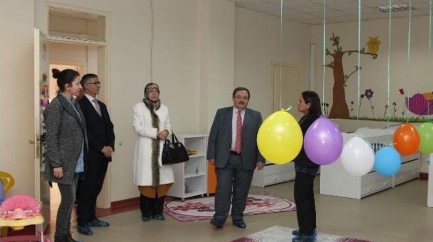 Rekt&ouml;r Doğru&rsquo;dan Uygulama Kreşi Ve Anaokuluna Ziyaret