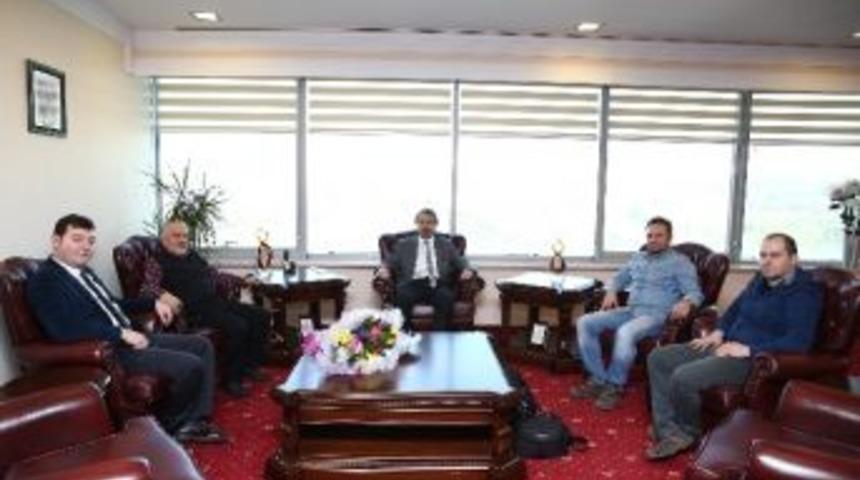 Tgd&rsquo;den Rekt&ouml;r Y&ouml;r&uuml;k&rsquo;e Ziyaret