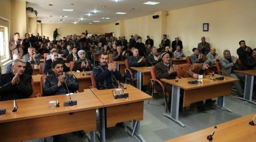 İnşaat İş&ccedil;ilerinden Eyy&uuml;biye Belediye Başkanına Alkış