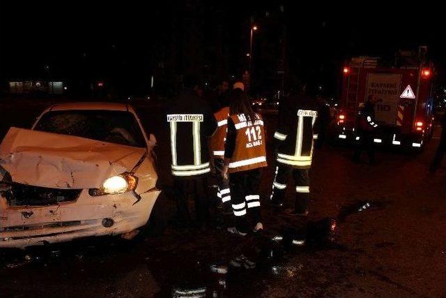 Kayseri’de Trafik Kazası: 5 Yaralı