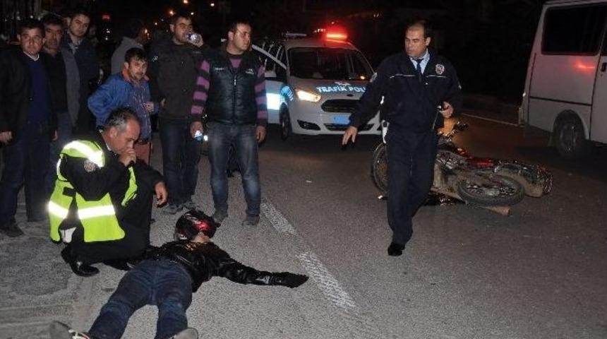 Kask Hayatını Kurtardı