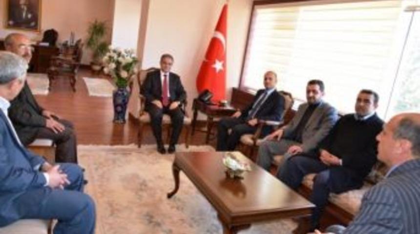 Ak Parti İl Teşkilatından, Vali Tapsız&rsquo;a Ziyaret