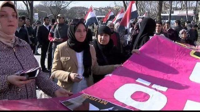 Ak Parti Geçlik Kollarından Mısır'daki 183 Idam Kararına Protesto