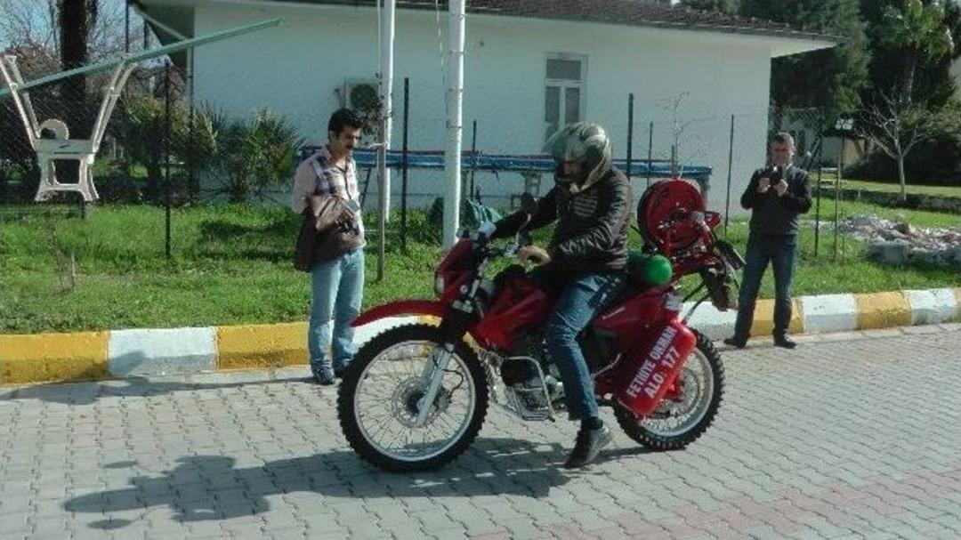 T&uuml;rkiye&rsquo;de İlk &ldquo;yangınsavar Motosiklet&rdquo;
