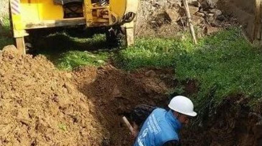 Kuyucak&rsquo;ta Alt Yapı &Ccedil;alışmaları S&uuml;r&uuml;yor