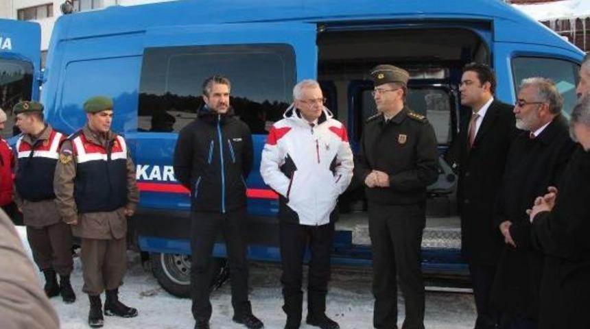 Ilgaz'da Mobil Jandarma Karakolu Hizmete Girdi