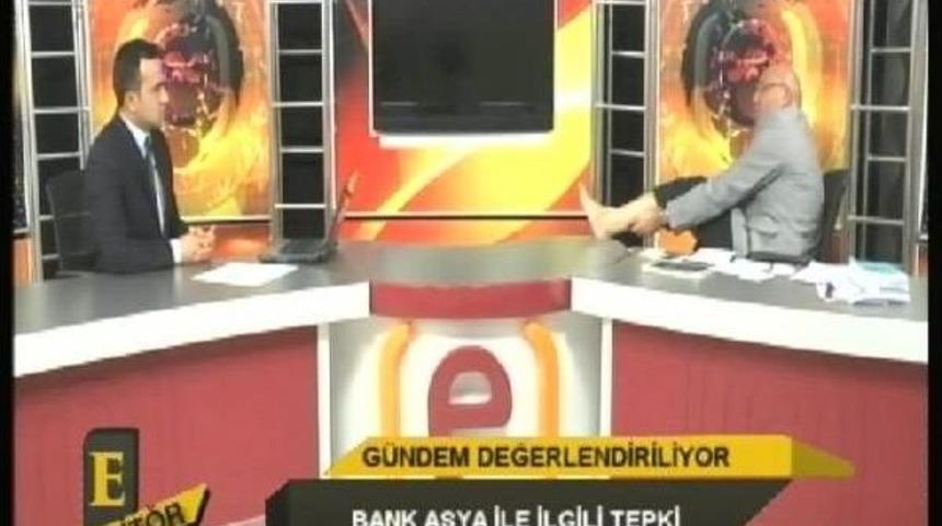 Chp Milletvekili Tanal, Canlı Yayında &Ccedil;orap &Ccedil;ıkardı