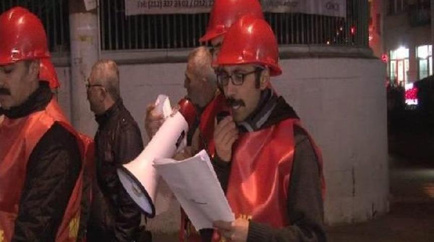 M&uuml;henris Ve Mimarlar 3 G&uuml;nl&uuml;k A&ccedil;lık Grevine Başladı