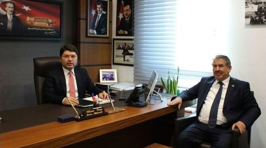 D&ouml;nmez&rsquo;den Vekil Tun&ccedil;&rsquo;a Makamında Ziyaret