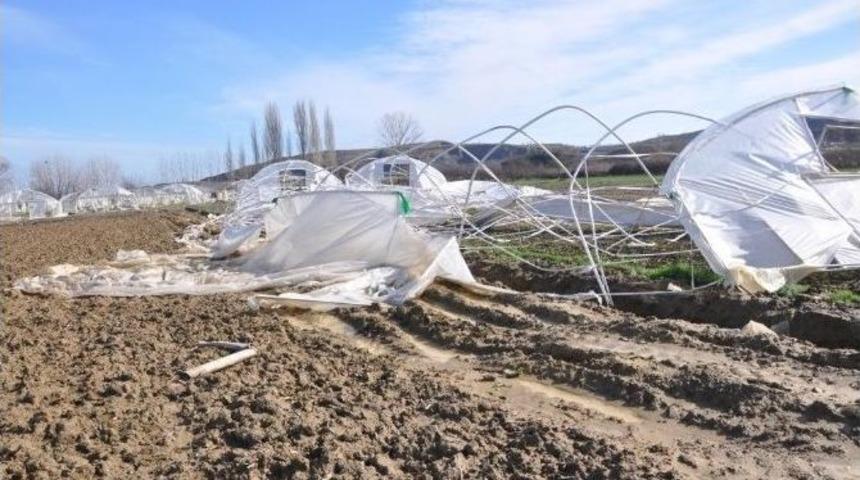 Lodostan Seraları Etkilenen &Ccedil;ift&ccedil;ilere Tekirdağ B&uuml;y&uuml;kşehir Belediyesinden Destek