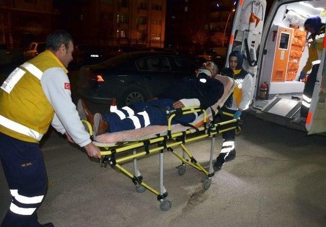 Trafik Kazasına Giden Ambulans Kaza Yaptı