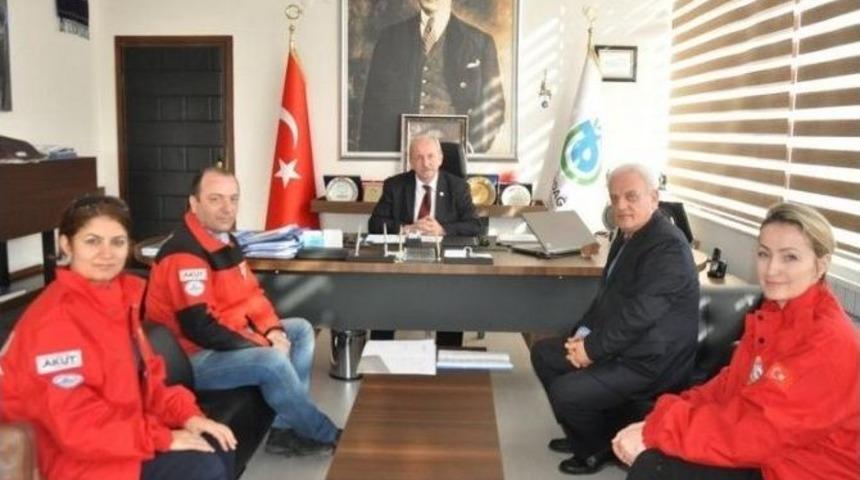 Tekirdağ B&uuml;y&uuml;kşehir İtfaiyesi İle Akut Arasında Yardımlaşma Protokol&uuml; İmzalandı