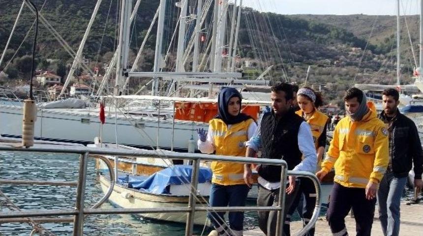 Muğla&rsquo;da Ka&ccedil;ak G&ouml;&ccedil;menleri Taşıyan Teknenin Batması