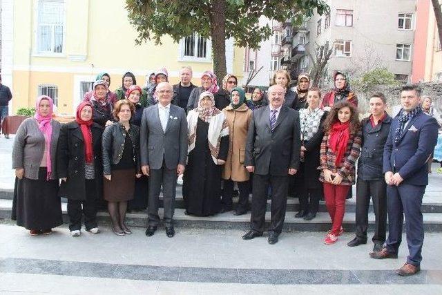 Başkan Yılmaz’dan Üreten Kadınlara Ziyaret