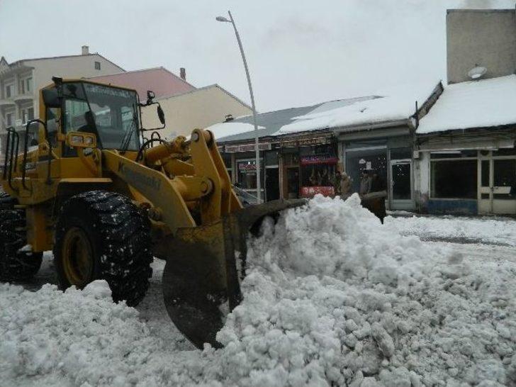 Eleşkirt’te Kar Temizleme Çalışması G1