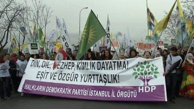 Kadıköy'de Dayanışma Ve Birlik Mitingi