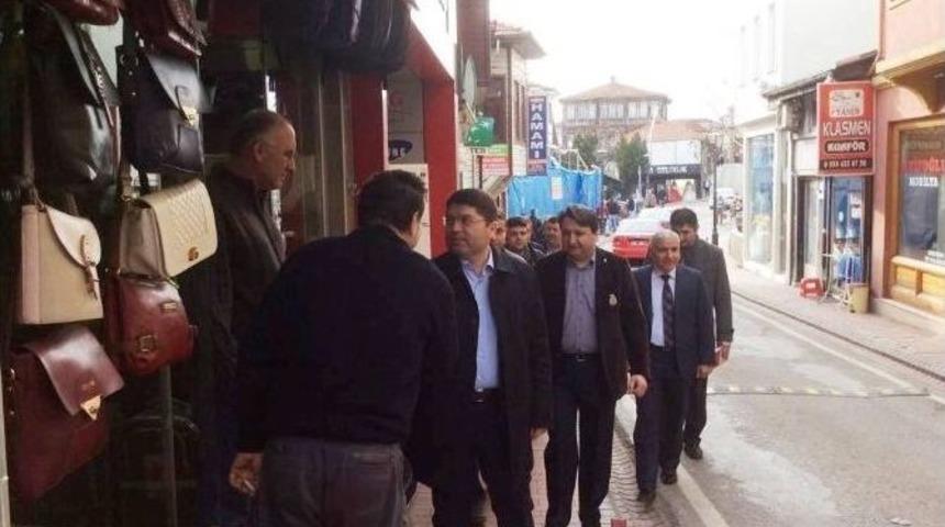 Tun&ccedil; Ve Manav Esnaf Ziyaretlerinde