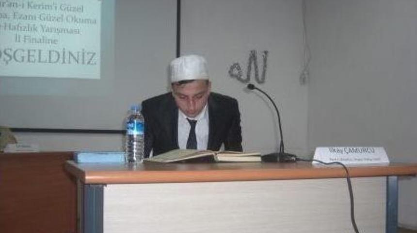 Kur&rsquo;anı Kerimi G&uuml;zel Okuma, Hafızlık Ve Ezan&rsquo;ı G&uuml;zel Okuma Yarışması Tamamladı