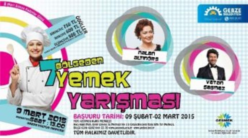 Gebze&rsquo;de 7 B&ouml;lgeden Lezzet Yarışması