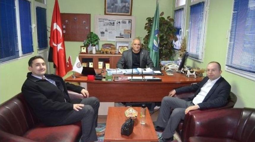 Başhekim Vahit Demir’den Ziraat Odası’na Ziyaret