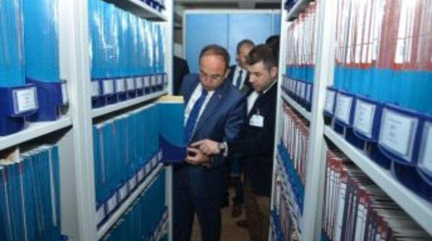 &Uuml;z&uuml;lmez, &ldquo;hedefimiz Halkımıza En Hızlı Ve G&uuml;venli Hizmeti Sunmaktır&rdquo;