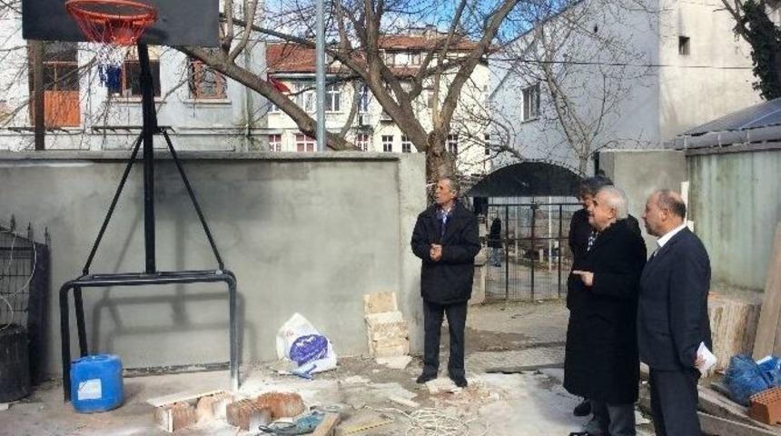 Edirne Valisi Şahin, Yapımı Devam Eden Kuran Kursunda İncelemelerde Bulundu