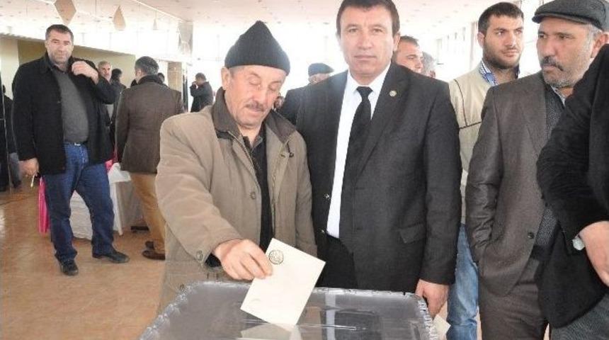 Yerk&ouml;y Ziraat Odası Başkanı Yılmaz G&uuml;ven Tazeledi