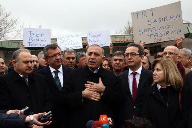 Chp, Trt'yi Protesto Etti