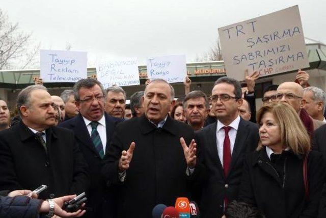 Chp, Trt'yi Protesto Etti