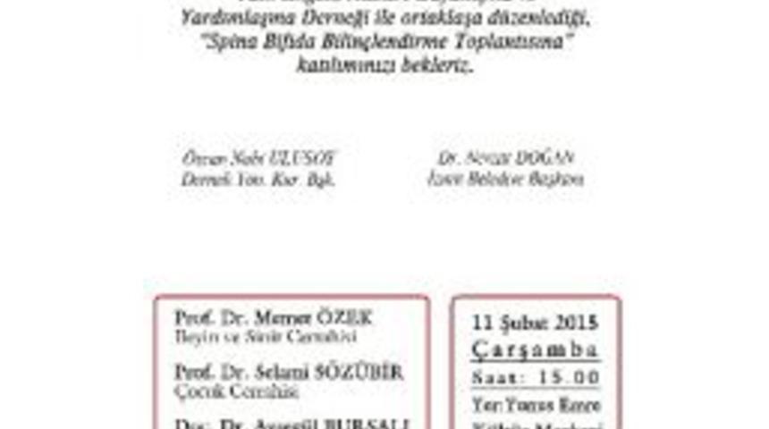 &rsquo;spina Bifida&rsquo; Yunus Emre&rsquo;de Anlatılacak