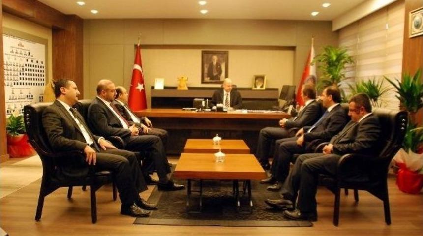 M&uuml;siad Gaziantep Şubesi&rsquo;nden İl Emniyet M&uuml;d&uuml;r&uuml; G&uuml;lveren&rsquo;e &lsquo;hayırlı Olsun&rsquo; Ziyareti